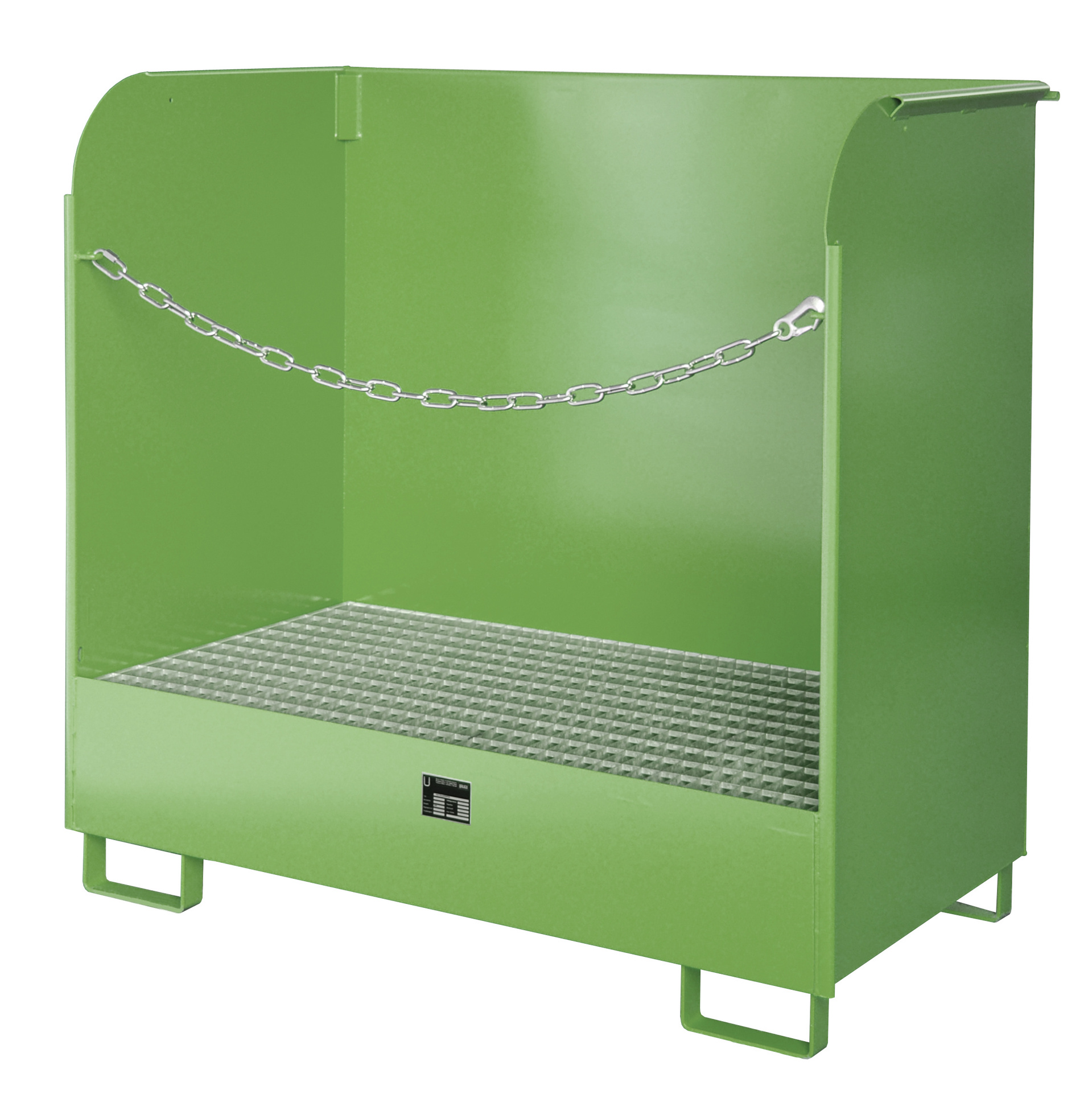 Gefahrstoff-Depot Typ GD-A RAL 6011 Resedagrün